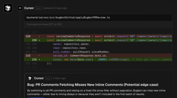 Cursor Bugbot coverage depth