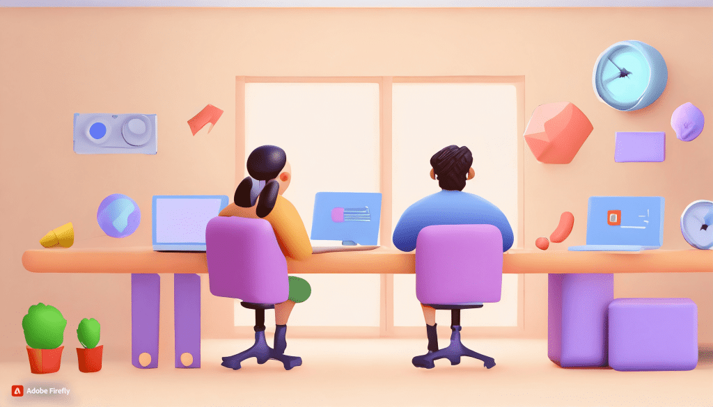 Ilustração de um time de engenharia com uma cultura data driven.