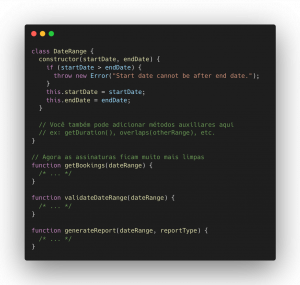 The Fix (Introduce Parameter Object):