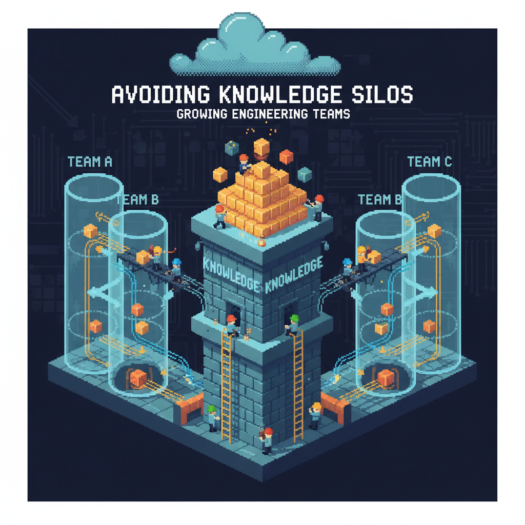 Avoiding knowledge silos in growing engineering teams