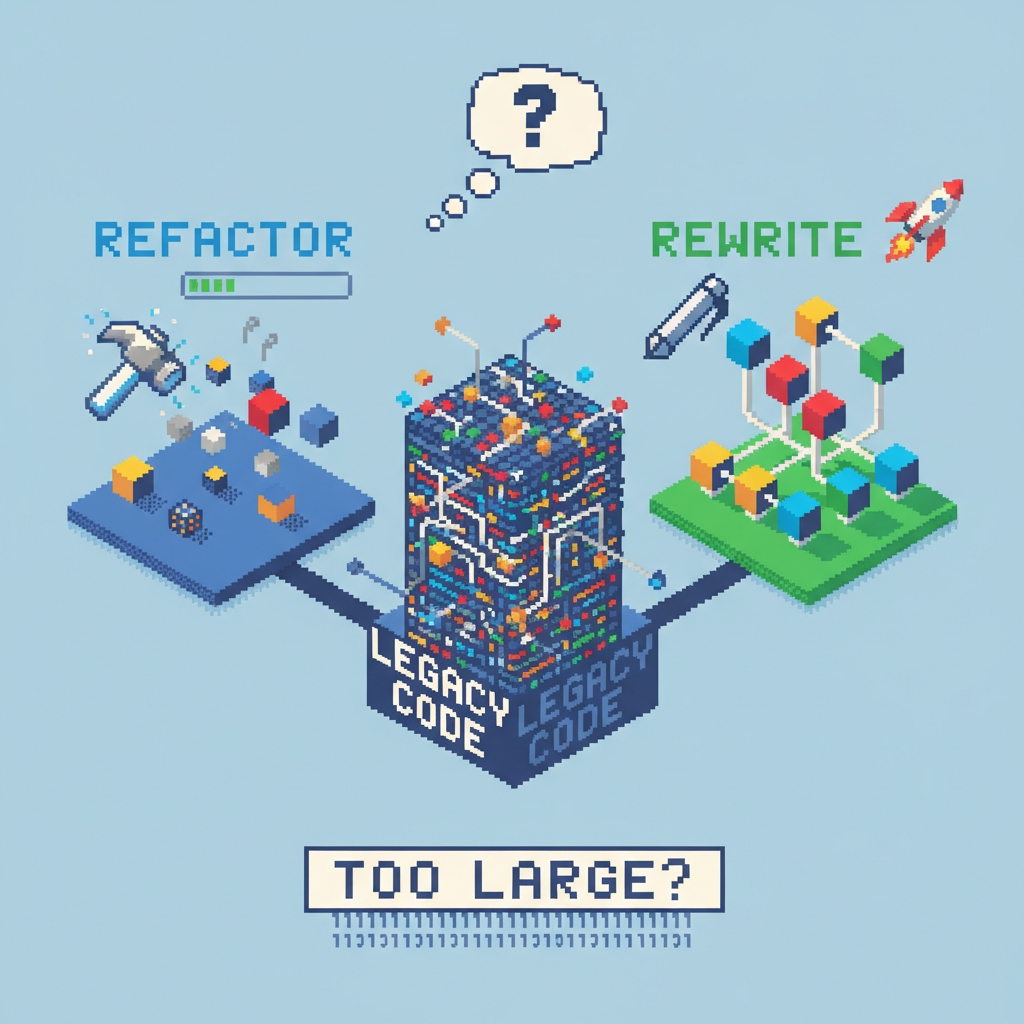 Refactor or Rewrite? Dealing With Code That’s Grown Too Large