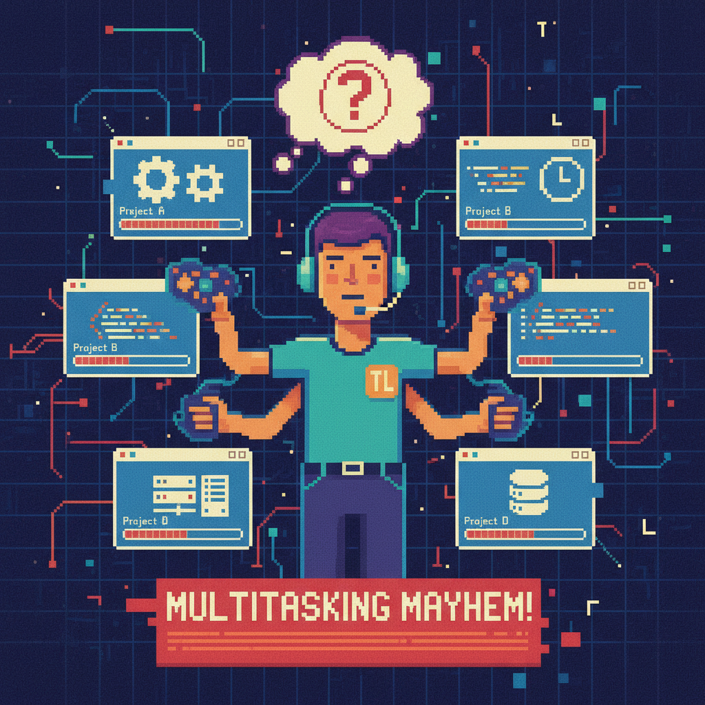 The challenge of managing multiple projects as a Tech Lead