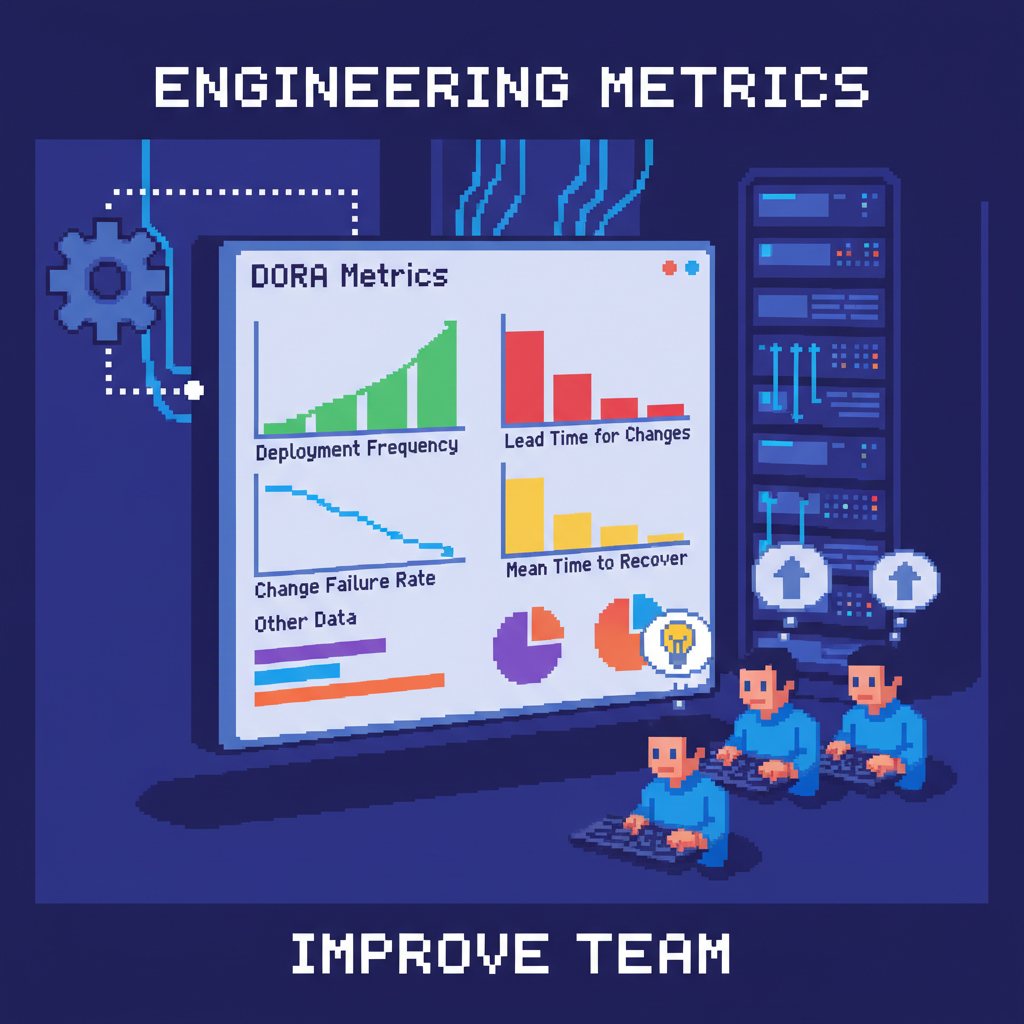 Engineering metrics: using data (DORA and others) to improve the team