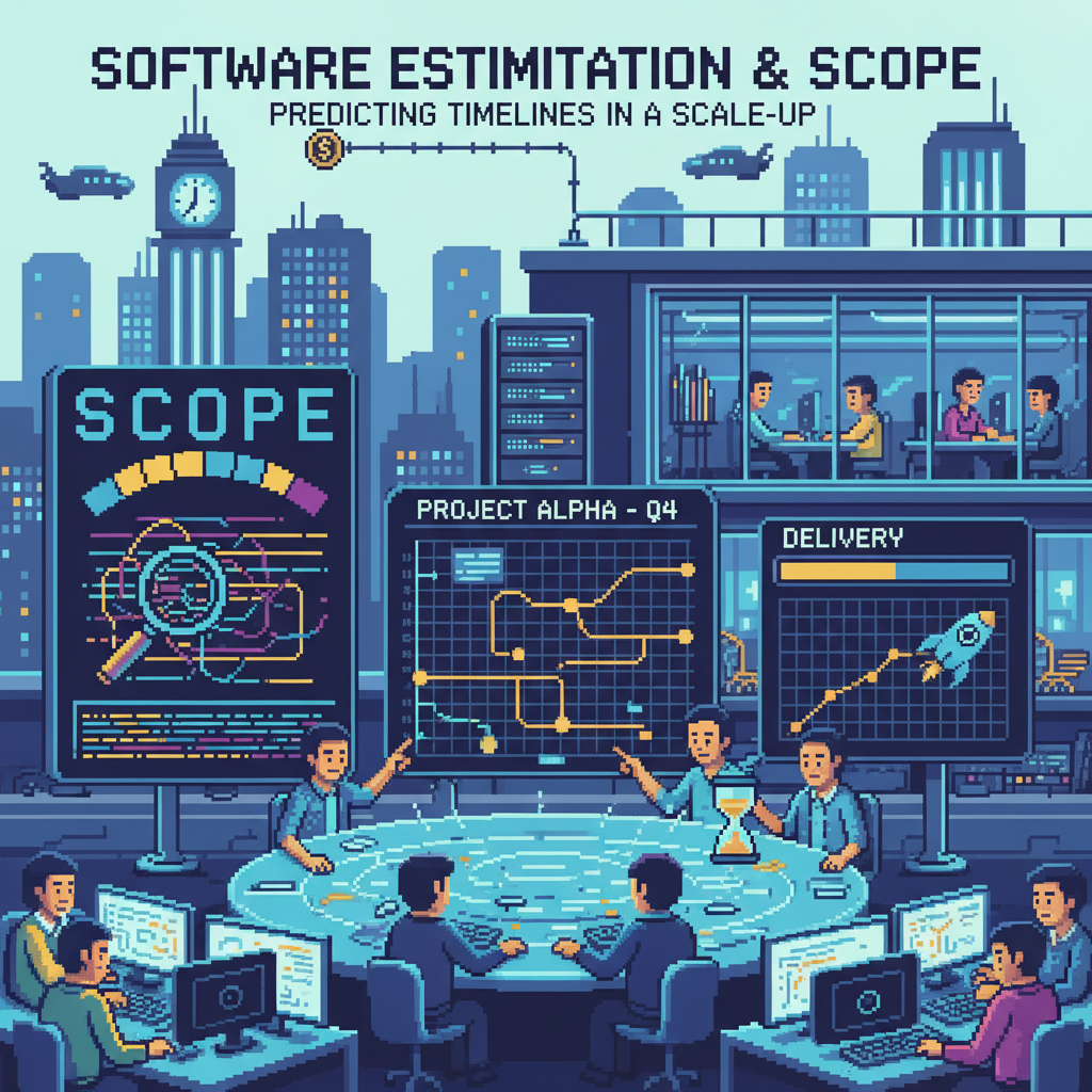 Software estimation and scope: predicting delivery timelines in a scale-up