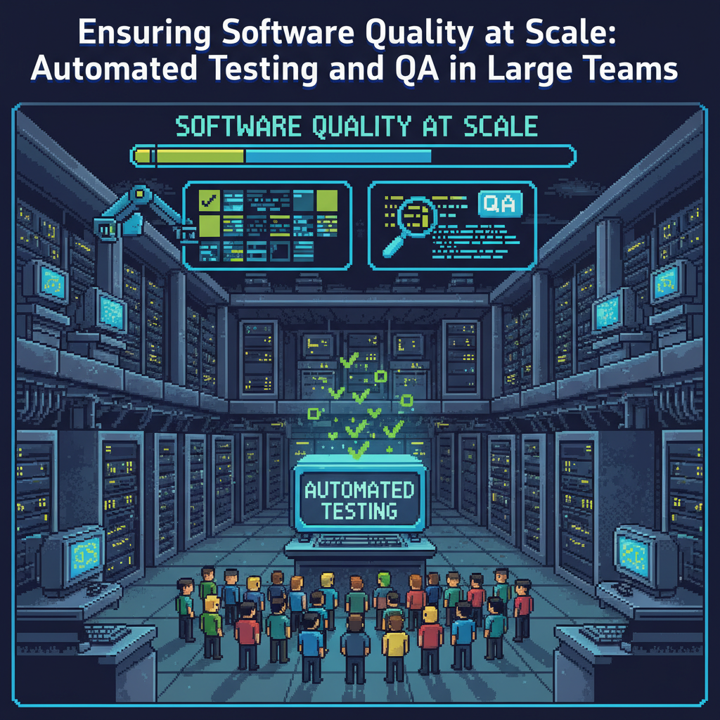 Garantindo a Qualidade de Software em Escala: Testes Automatizados e QA em Times Grandes