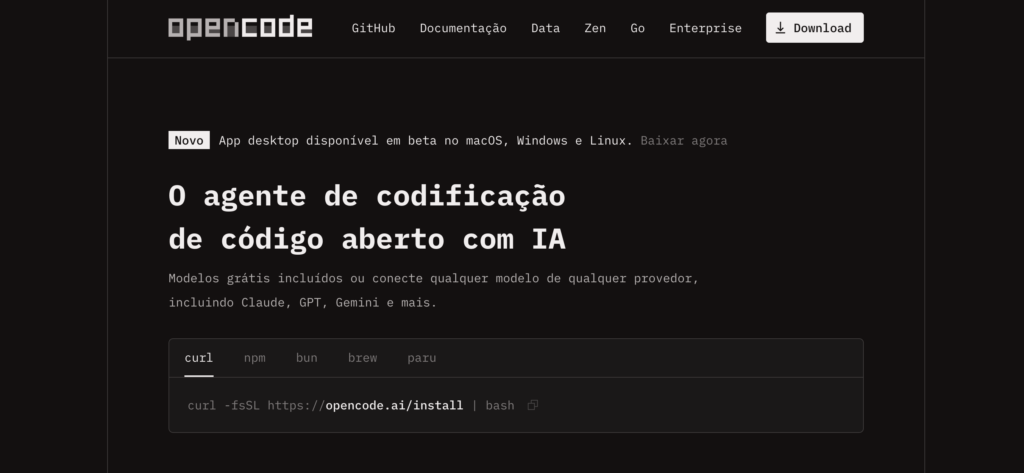 home opencode