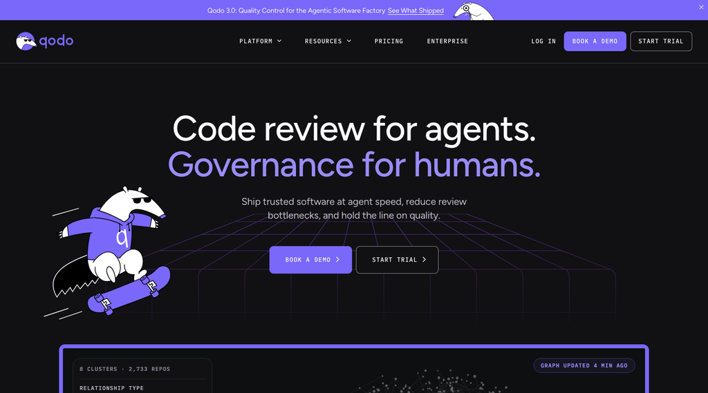 qodo homepage